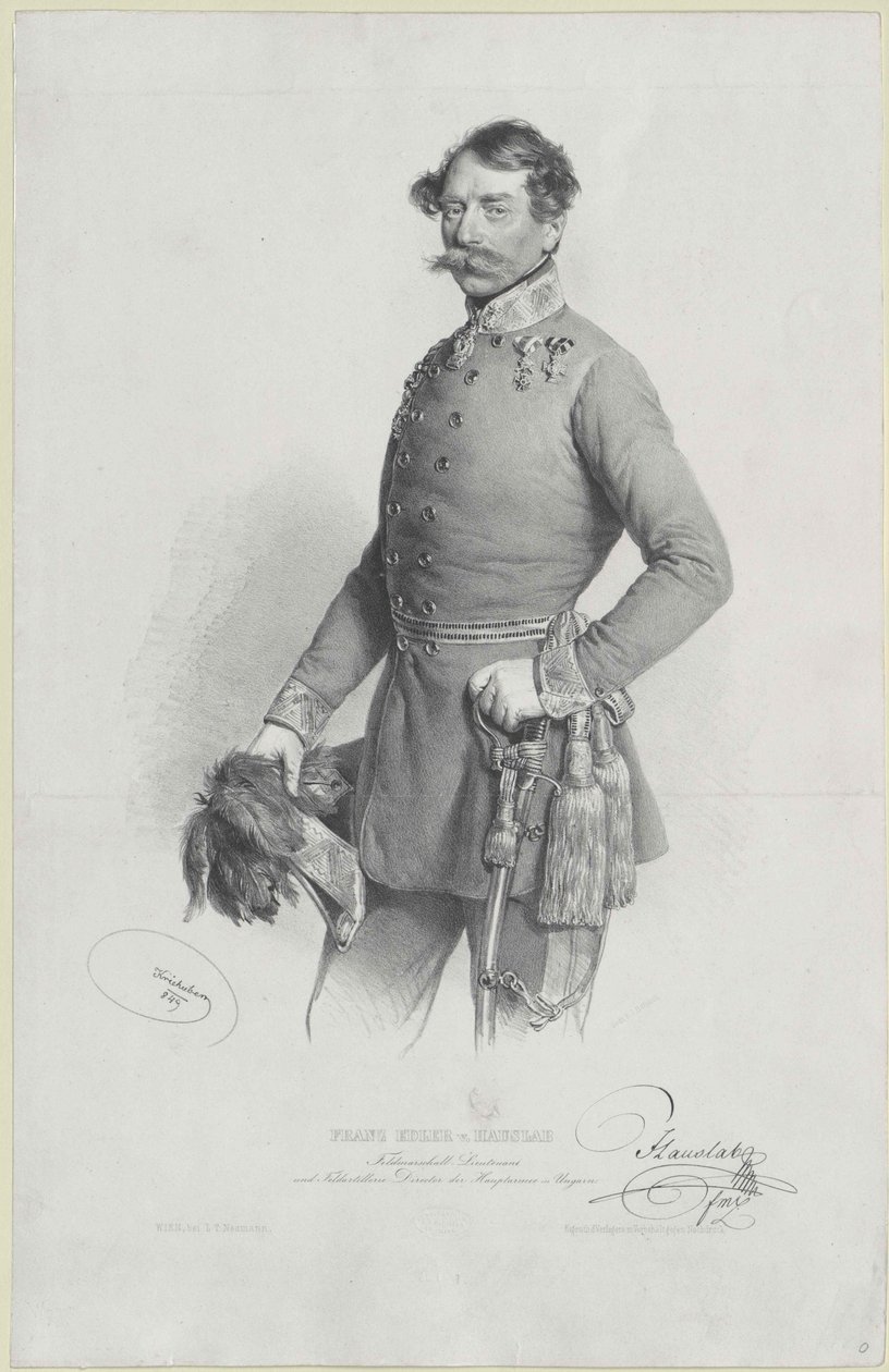 Franz Knight Hauslab tekijältä Artist Unknown
