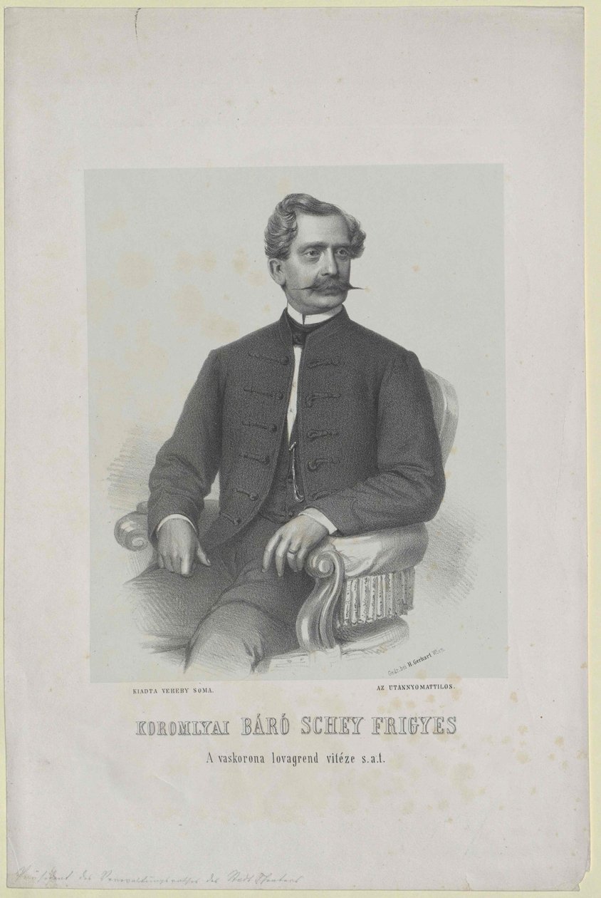 Frederick paroni Schey-Koromla tekijältä Artist Unknown