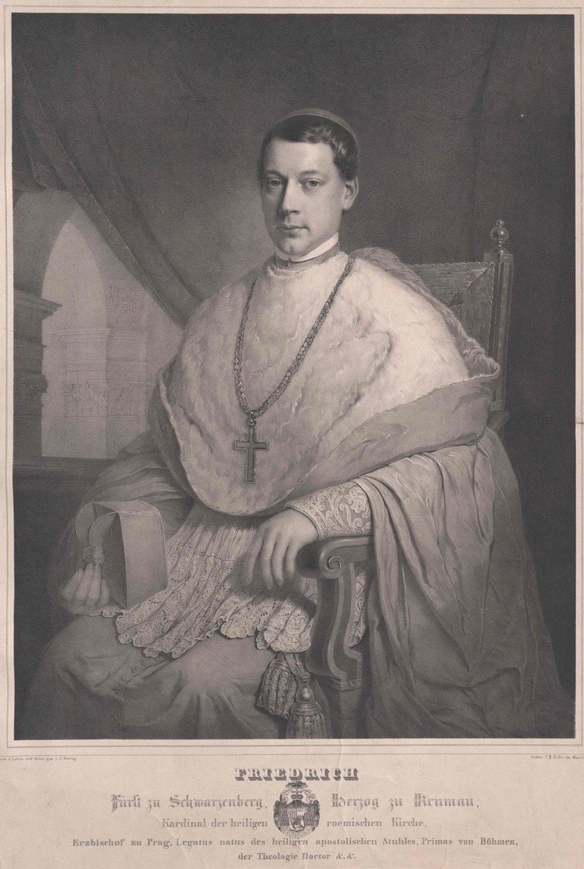 Frederick kreivi Schwarzenberg-Krumau tekijältä Artist Unknown