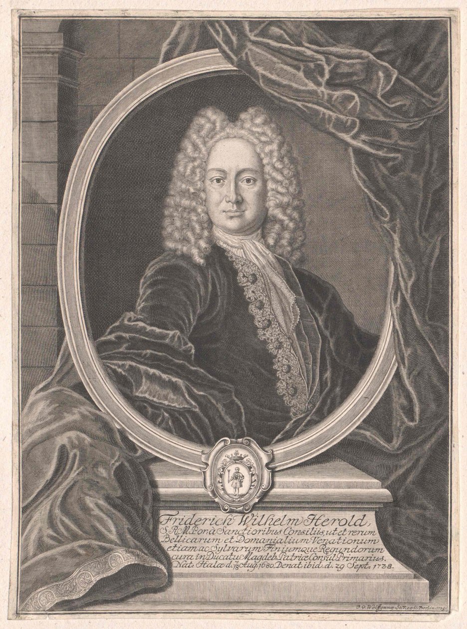 Friedrich Wilhelm Herold (painettu) tekijältä Artist Unknown