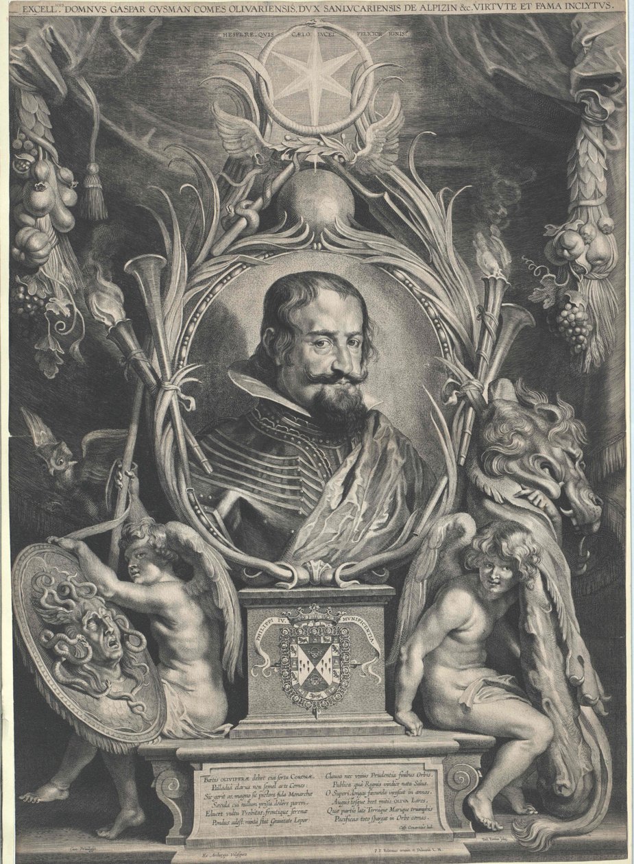 Gaspar San Lucar de Baramedan herttua Kreivi Duca Olivarez z Guzman tekijältä Artist Unknown
