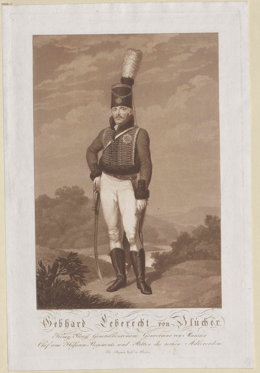 Gebhard Lebrecht Bluecher tekijältä Artist Unknown