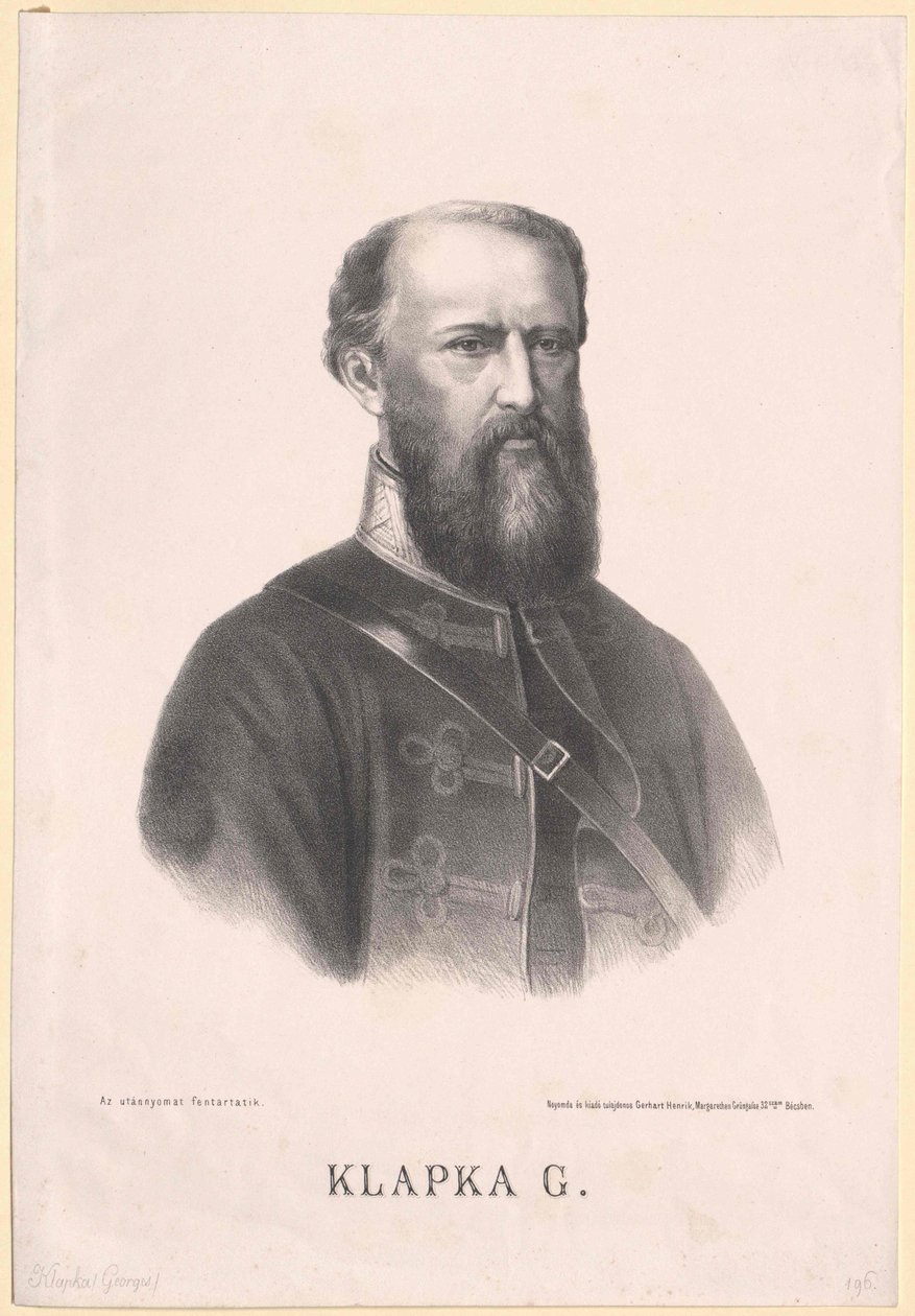 Georg Klapka tekijältä Artist Unknown