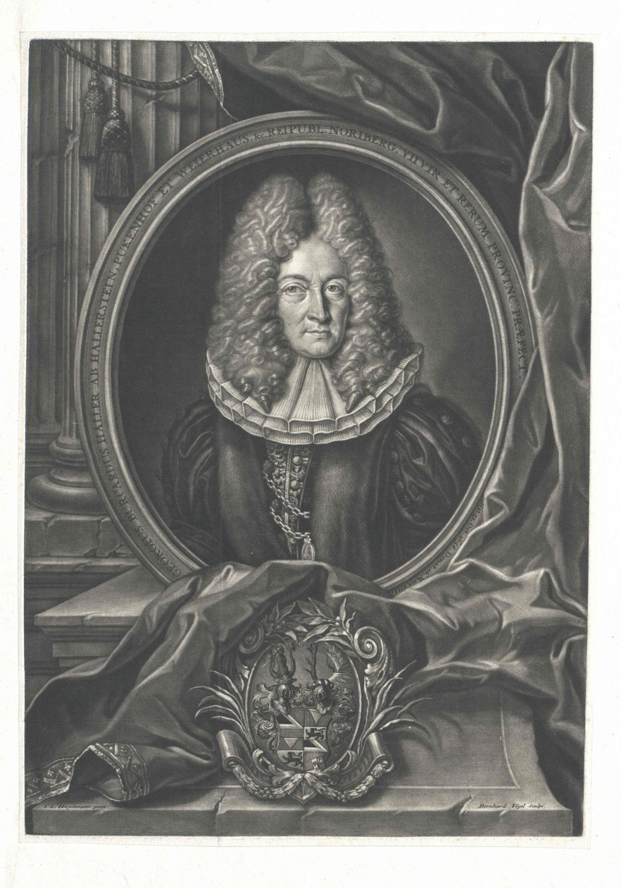 George Burkhard Haller von Hallerstein tekijältä Artist Unknown
