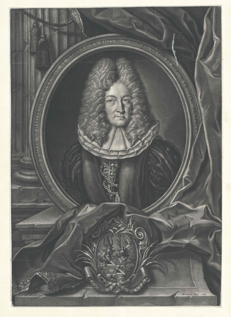 George Burkhard Haller von Hallerstein tekijältä Artist Unknown