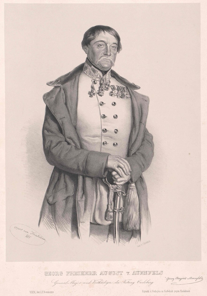 Yrjö paroni August von Auenfels tekijältä Artist Unknown