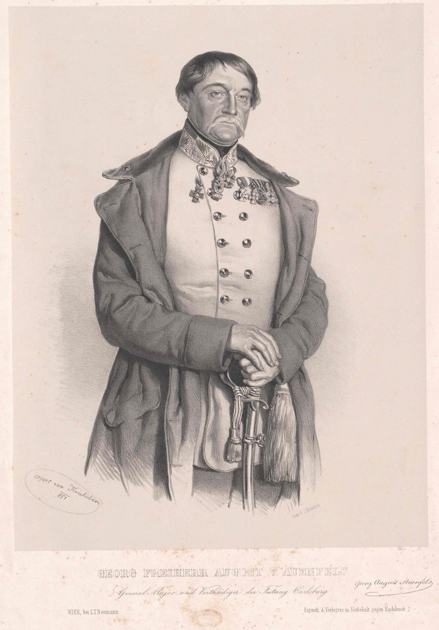 Yrjö paroni August von Auenfels tekijältä Artist Unknown