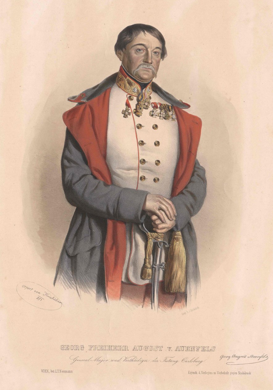 Yrjö paroni August von Auenfels tekijältä Artist Unknown