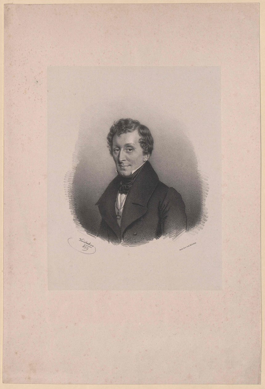 Giacomo Meyerbeer (painettu) tekijältä Artist Unknown