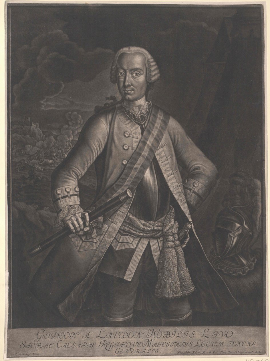 Gideon Ernst paroni Loudon tekijältä Artist Unknown