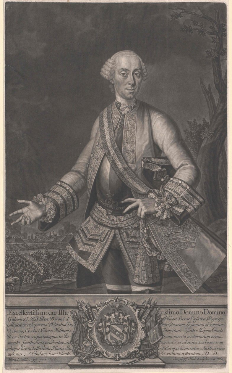 Gideon Ernst paroni Loudon tekijältä Artist Unknown
