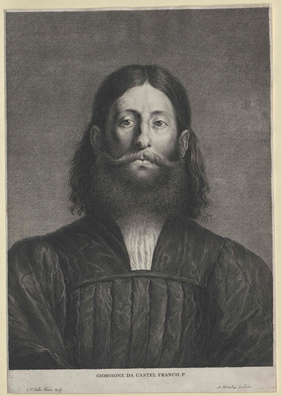 Giorgione (painettu) tekijältä Artist Unknown