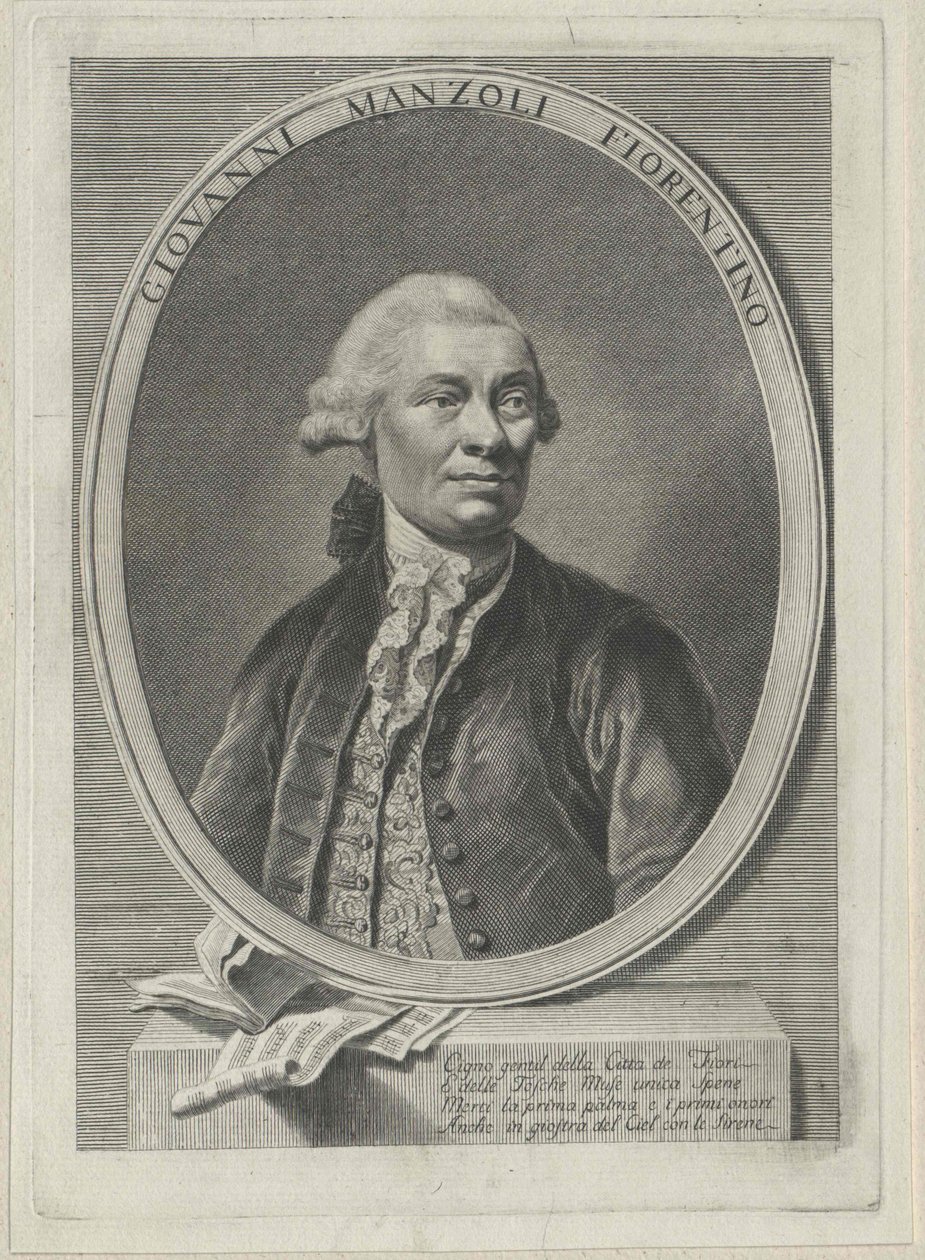 Giovanni Manzuoli (painettu) tekijältä Artist Unknown