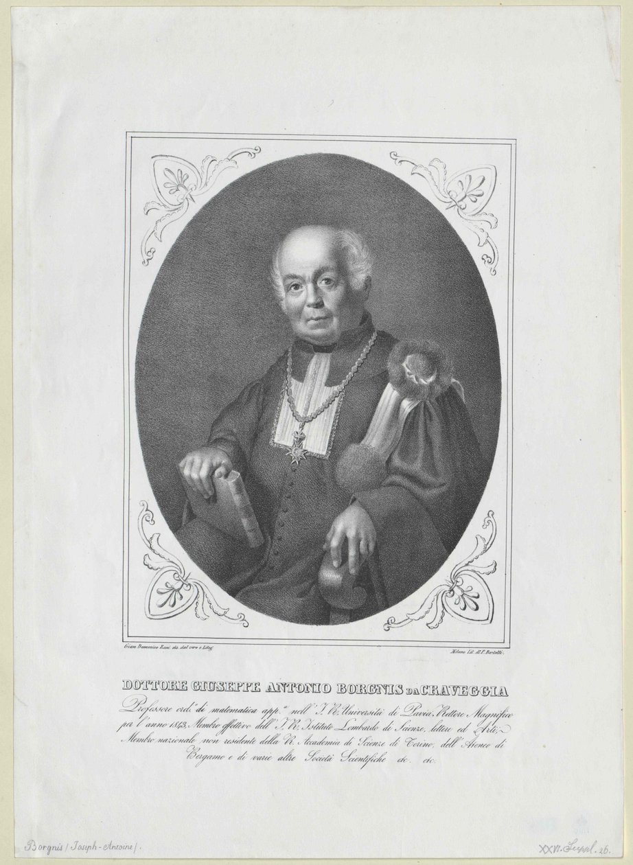 Giuseppe Antonio Borgnis tekijältä Artist Unknown