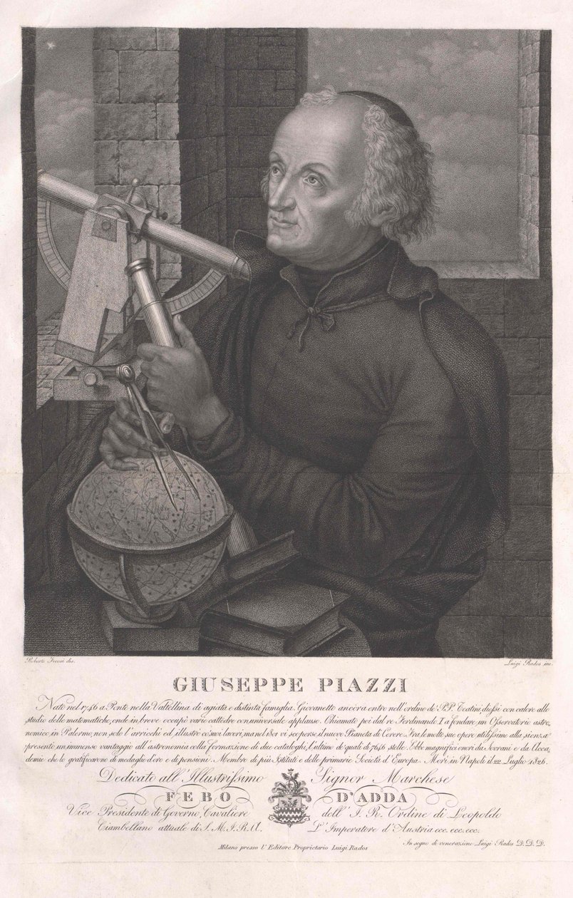 Giuseppe Piazzi tekijältä Artist Unknown
