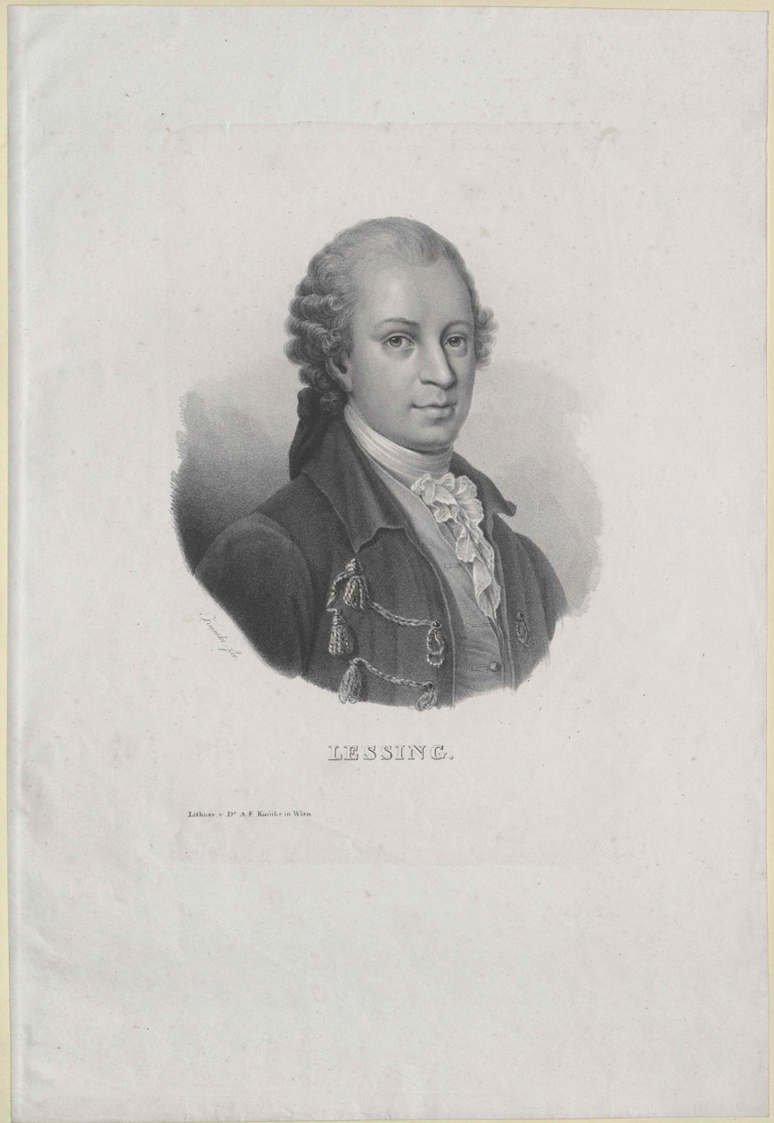 Gotthold Ephraim Lessing tekijältä Artist Unknown