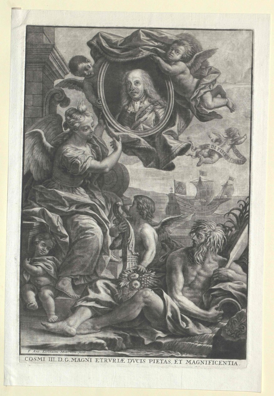 Toscanan suurherttua Cosimo III de Medici tekijältä Artist Unknown
