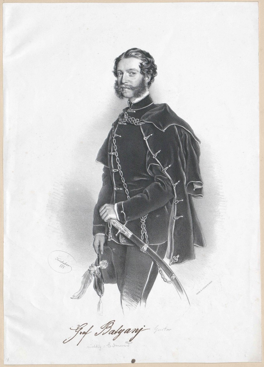 Guido kreivi Batthyany Nemet-Ujvarista tekijältä Artist Unknown