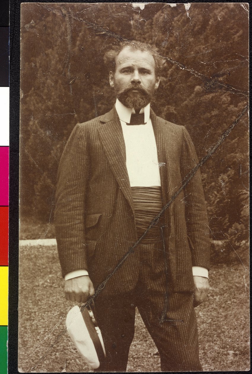 Gustav Klimt Attersee-järvellä tekijältä Artist Unknown