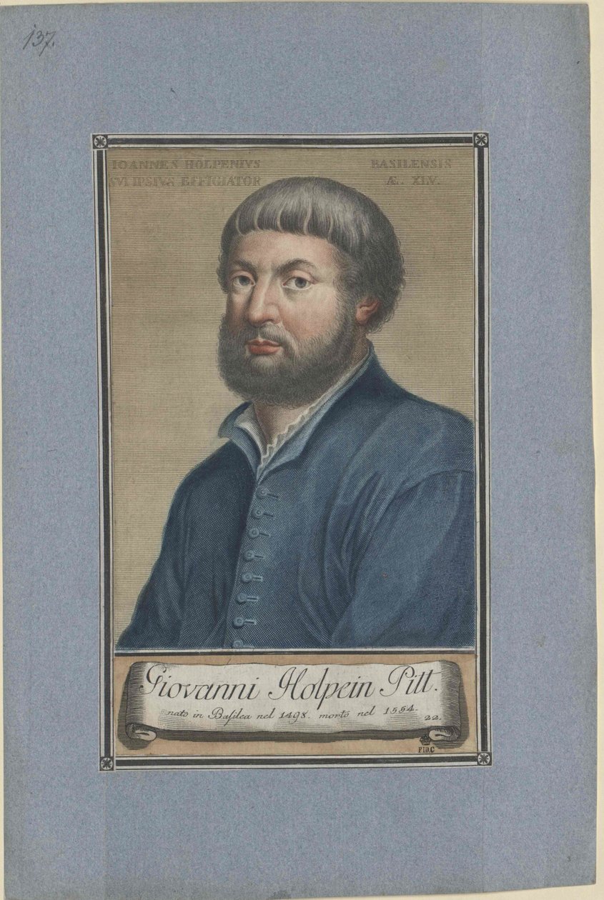 Hans Holbein (painettu) tekijältä Artist Unknown