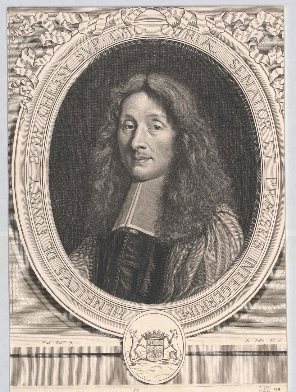 Henri II Fourcy (painatus) tekijältä Artist Unknown