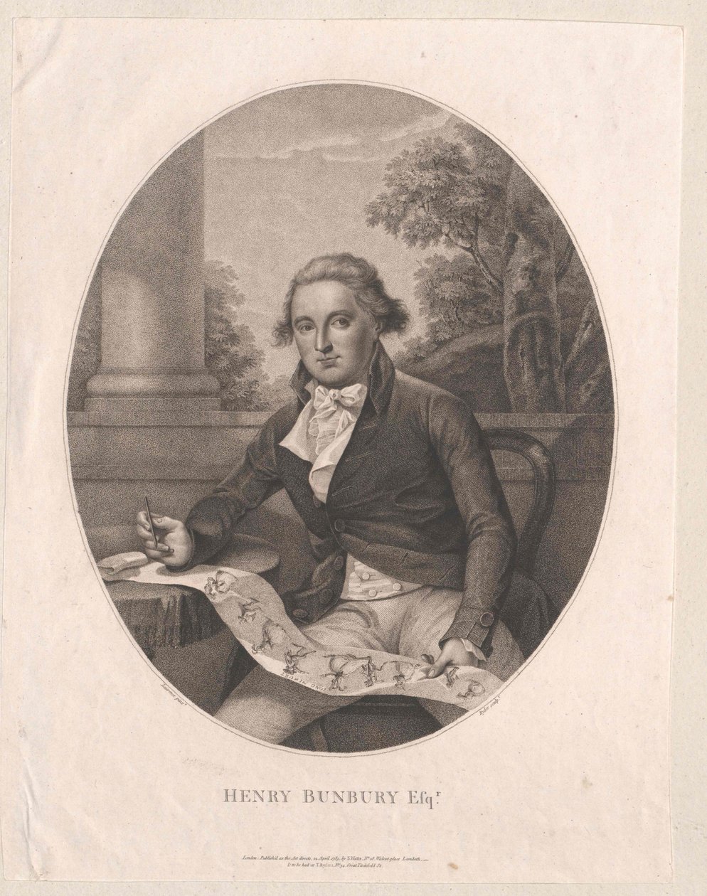 Henry William Bunbury tekijältä Artist Unknown