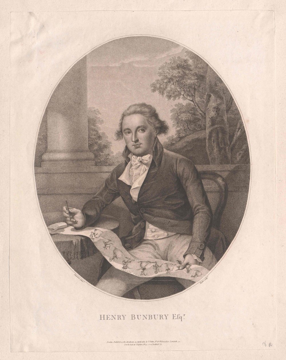 Henry William Bunbury tekijältä Artist Unknown