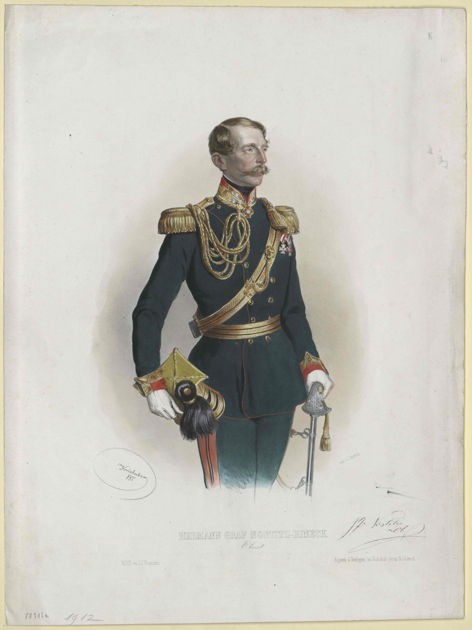 Hermann kreivi Nostitz-Rieneck tekijältä Artist Unknown