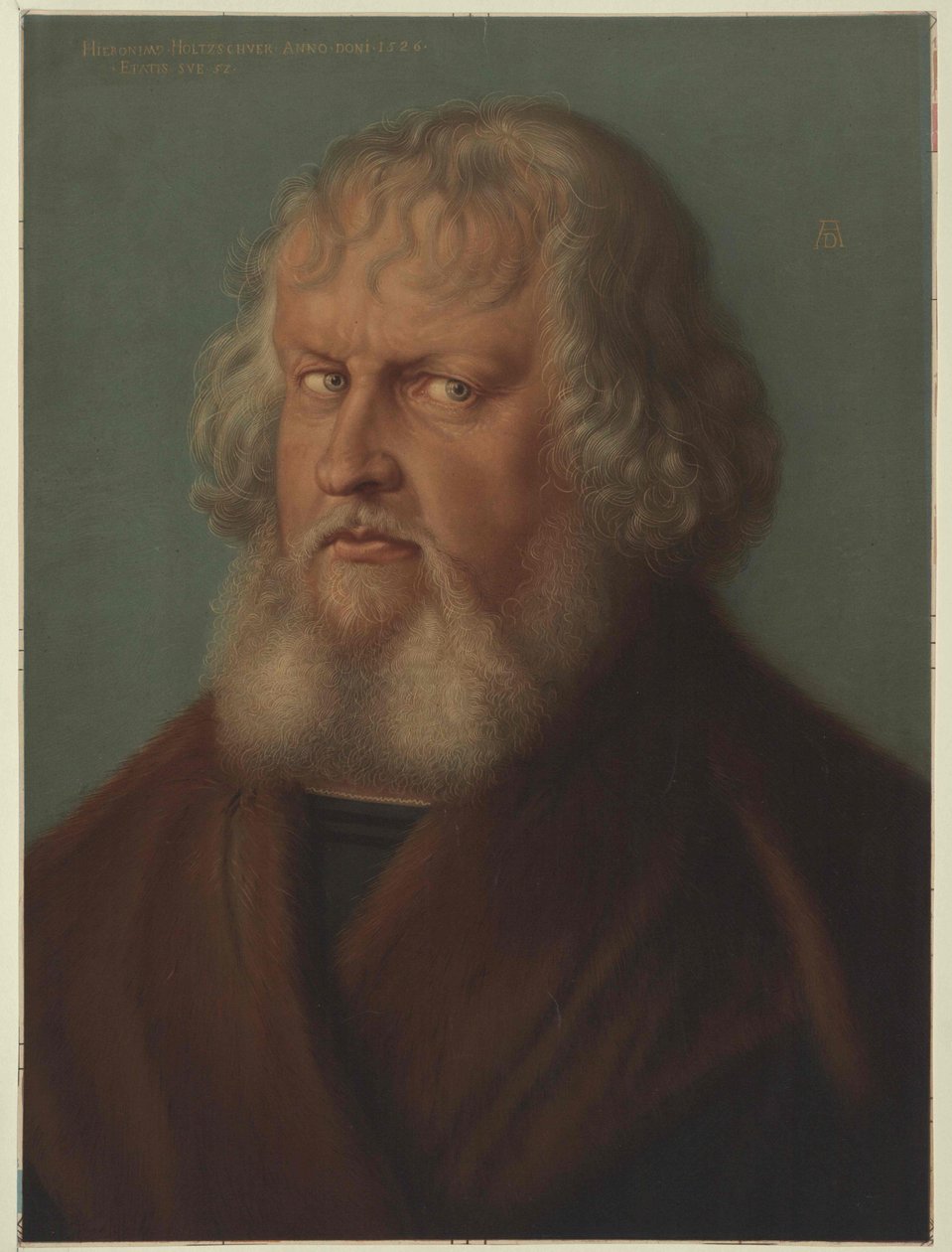 Hieronymus Holzschuher (painettu) tekijältä Artist Unknown