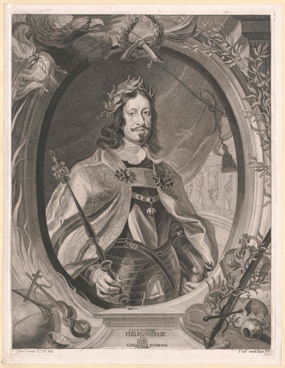 Pyhän Rooman keisari Ferdinand III tekijältä Artist Unknown