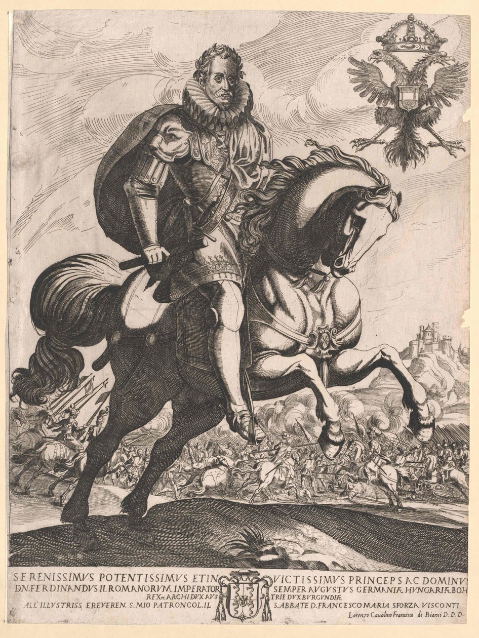 Pyhän Rooman keisari Ferdinand II tekijältä Artist Unknown