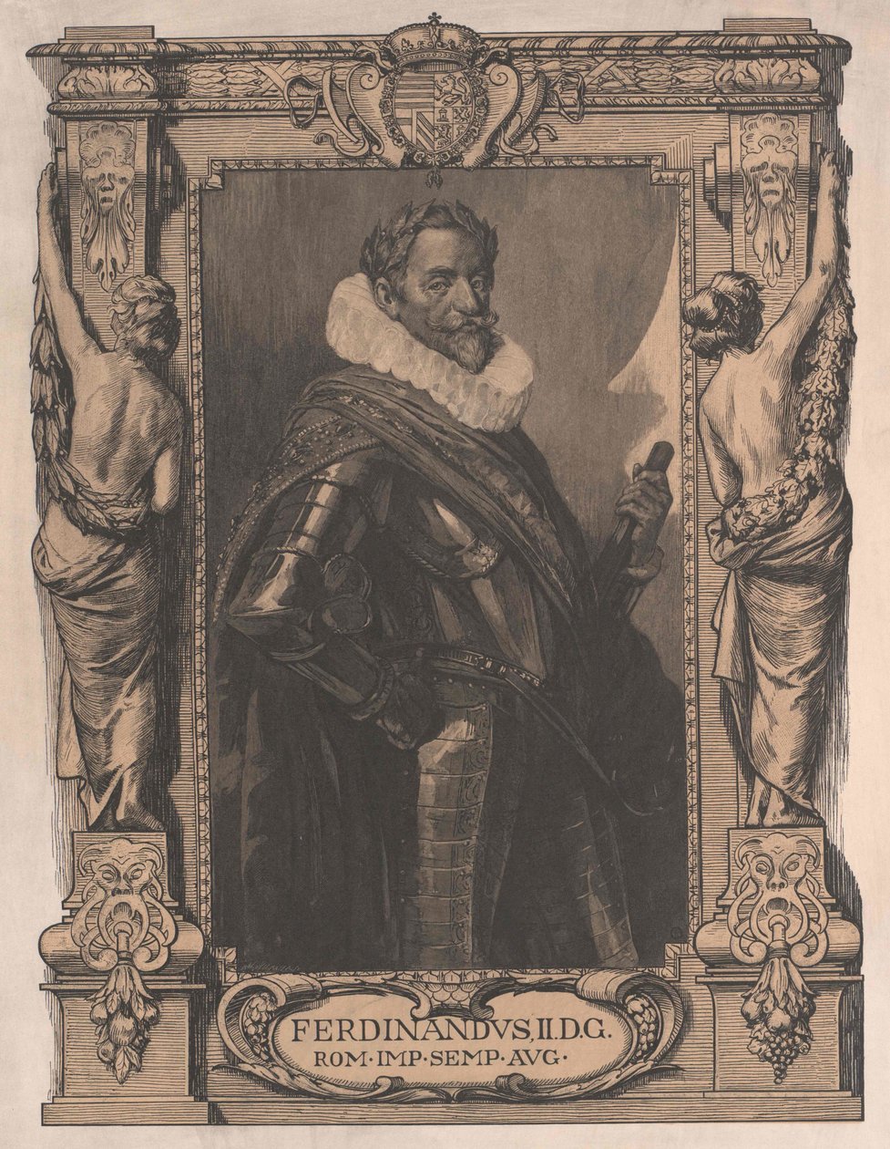 Pyhän Rooman keisari Ferdinand II tekijältä Artist Unknown