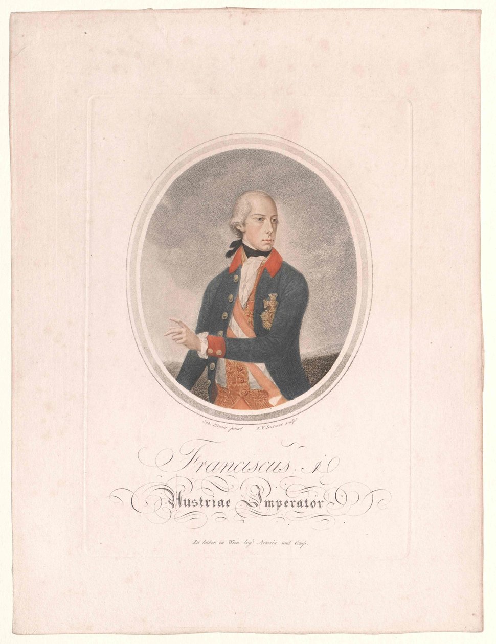 Pyhän saksalais-roomalaisen keisarin Frans II tekijältä Artist Unknown