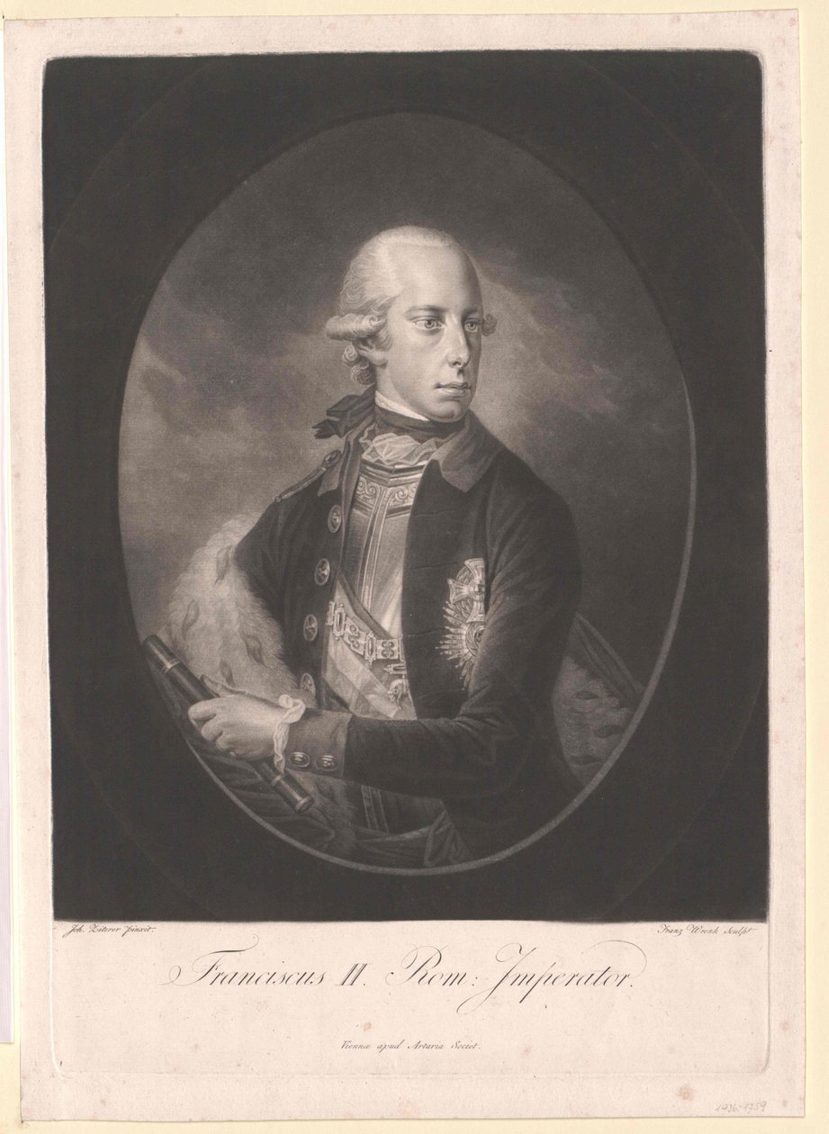 Pyhän saksalais-roomalaisen keisarin Frans II tekijältä Artist Unknown
