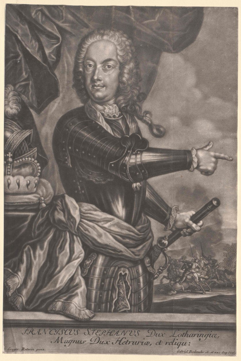 Pyhän Rooman keisari Frans I tekijältä Artist Unknown