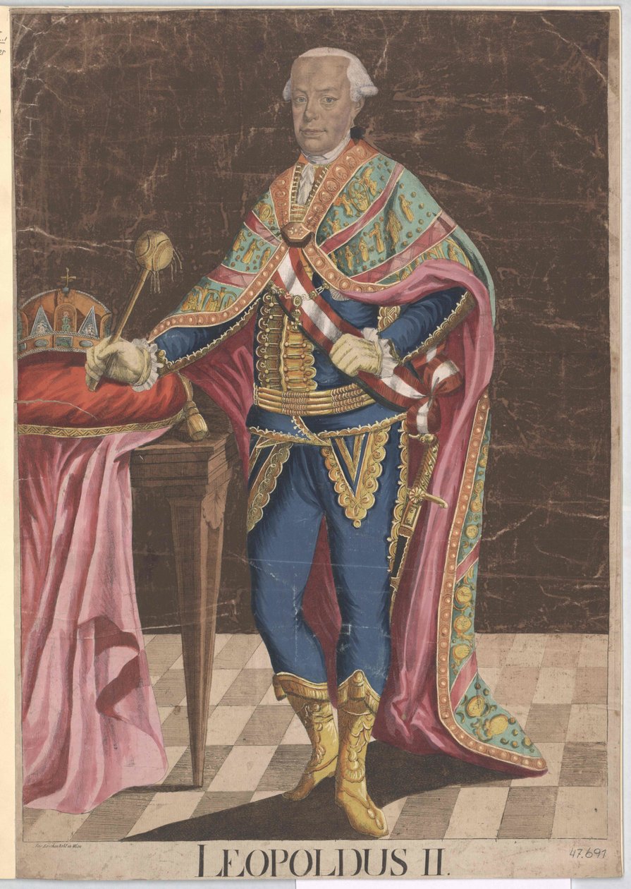 Pyhän saksalaisroomalaisen keisarin Leopold II tekijältä Artist Unknown