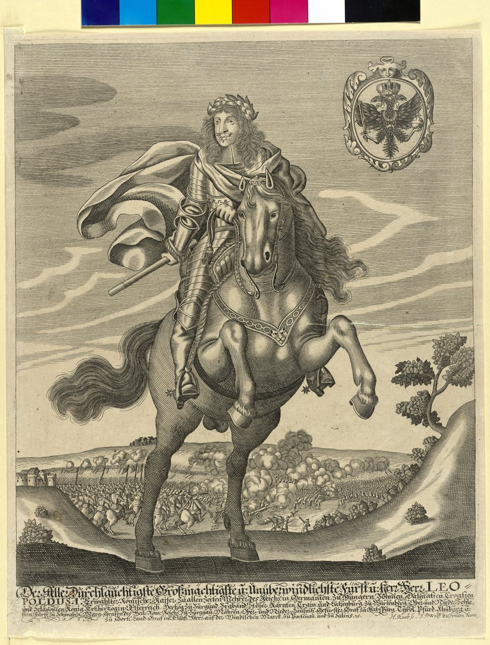 Pyhän Rooman keisari Leopold I tekijältä Artist Unknown