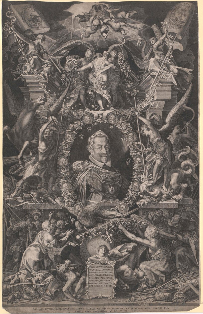 Pyhän Rooman keisari Matteus I tekijältä Artist Unknown