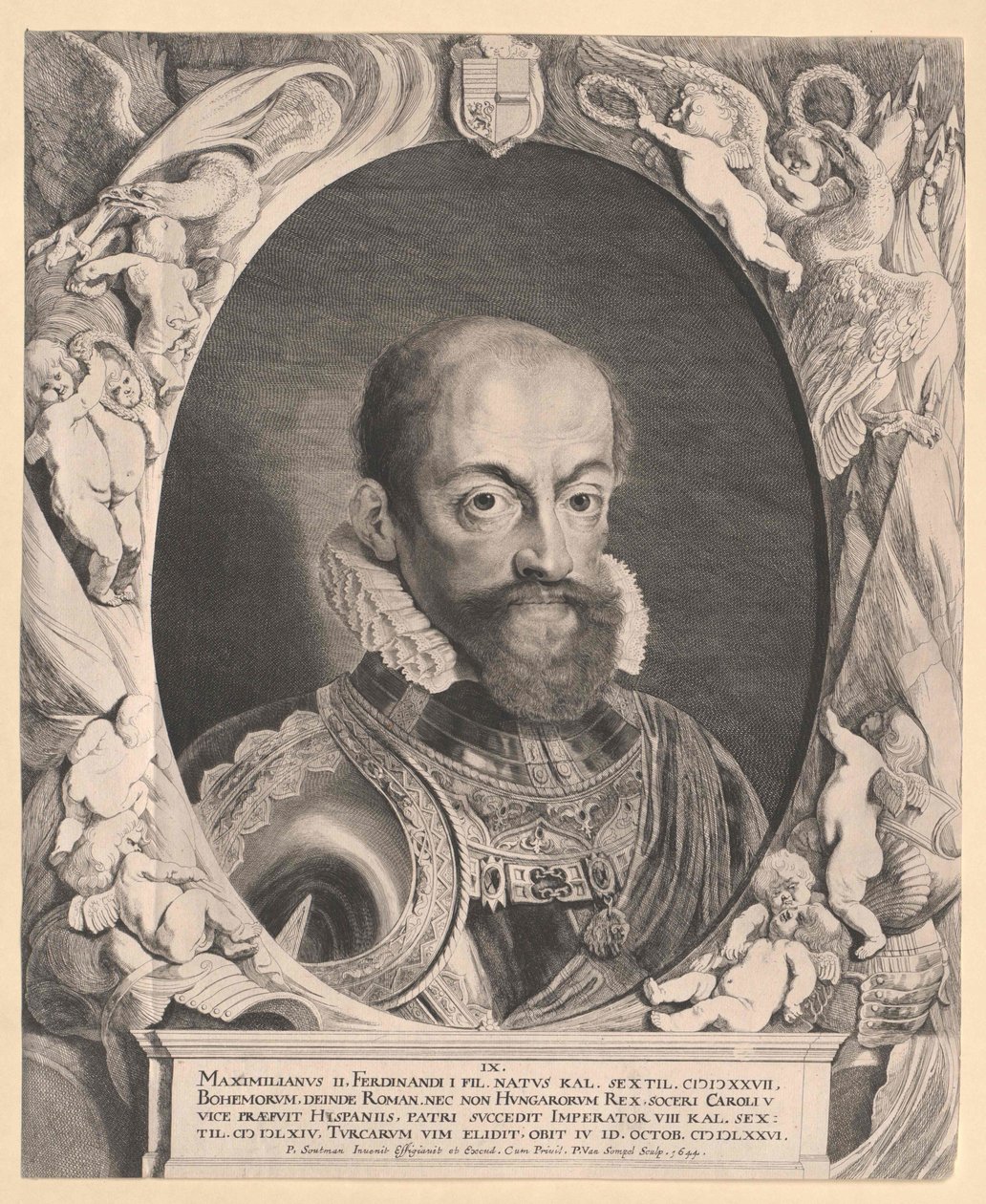Pyhän Rooman keisari Maximilian II tekijältä Artist Unknown
