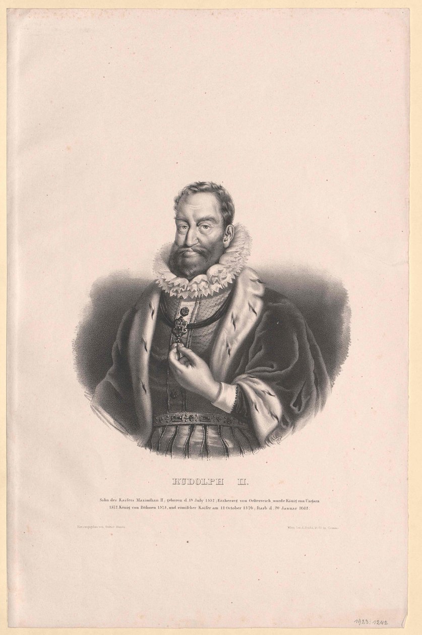 Pyhän saksalais-roomalaisen keisarin Rudolf II tekijältä Artist Unknown