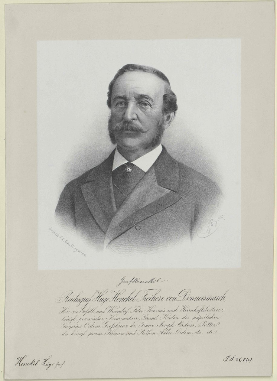 Hugo kreivi Henckel-Donnersmarck tekijältä Artist Unknown