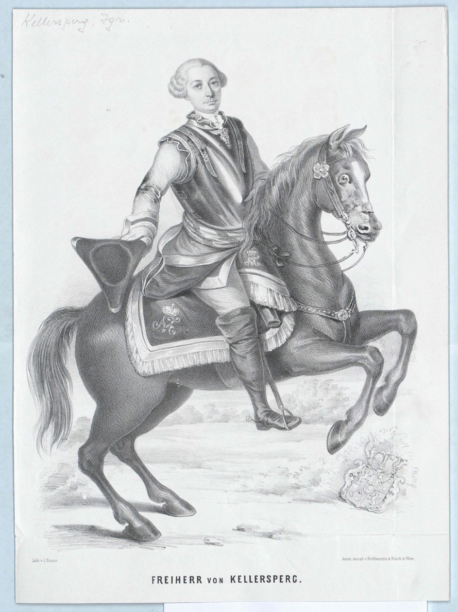 Ignatius paroni von Kellersperg tekijältä Artist Unknown