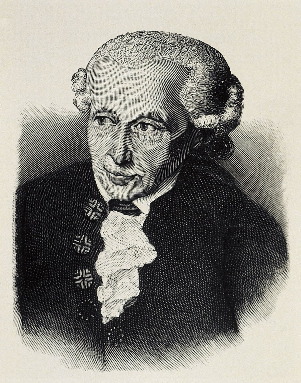 Immanuel Kant (kaiverrus) tekijältä Artist Unknown
