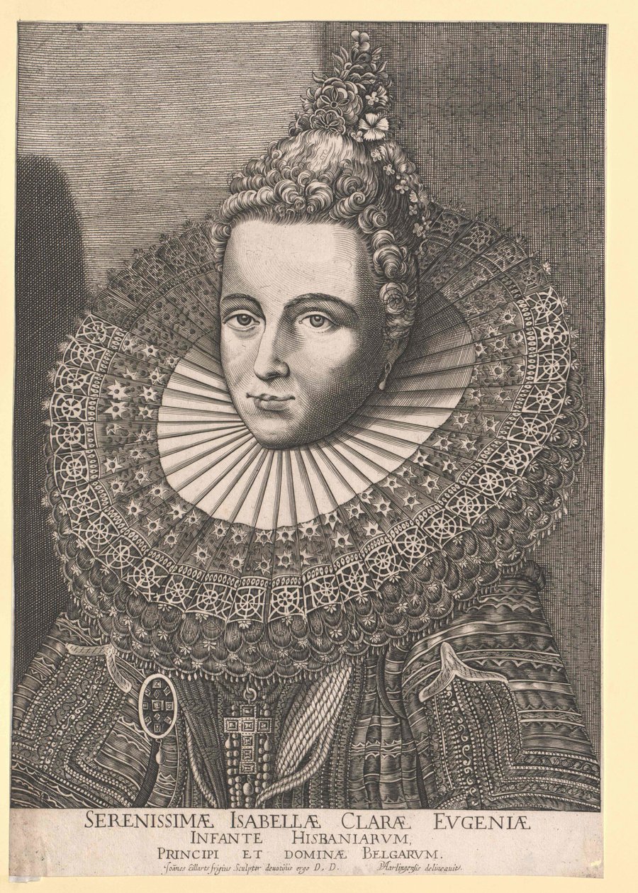 Espanjan infanta Isabella Clara Eugenia Isabella Clara Eugenia tekijältä Artist Unknown