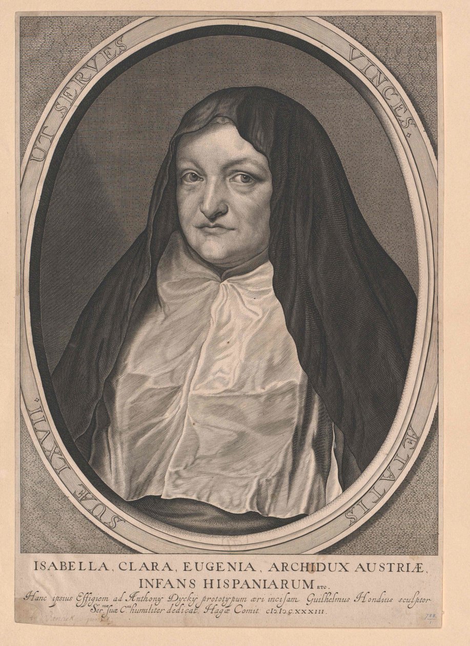 Espanjan infanta Isabella Clara Eugenia Isabella Clara Eugenia tekijältä Artist Unknown