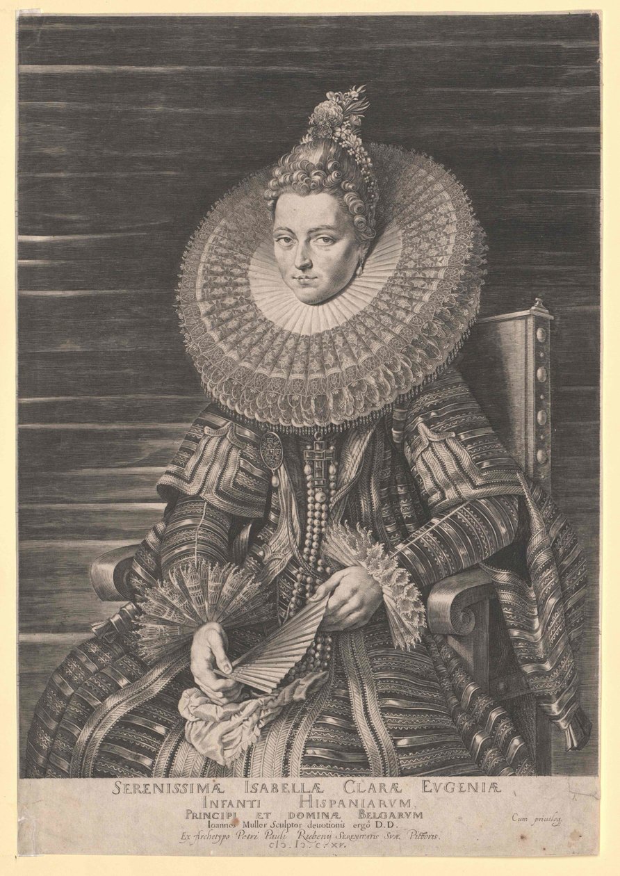 Espanjan infanta Isabella Clare Eugenia Isabella Clare Eugenia tekijältä Artist Unknown