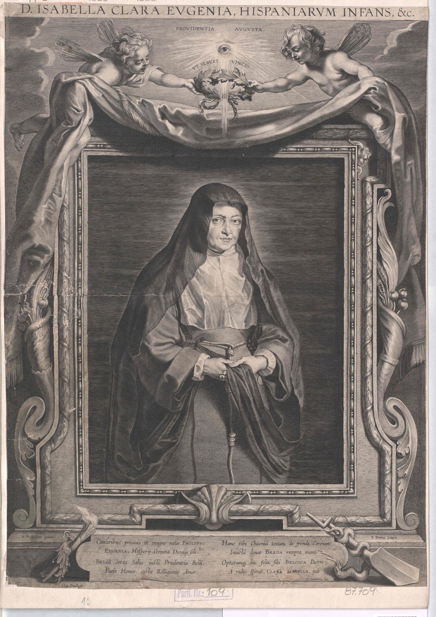 Espanjan infanta Isabella Clare Eugenia Isabella Clare Eugenia tekijältä Artist Unknown