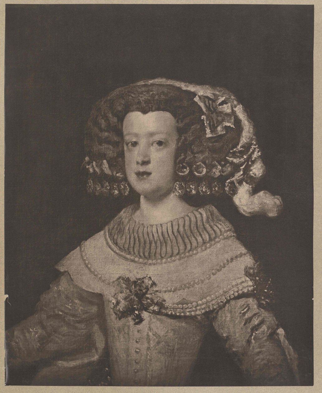 Espanjan infanta Maria Theresia tekijältä Artist Unknown