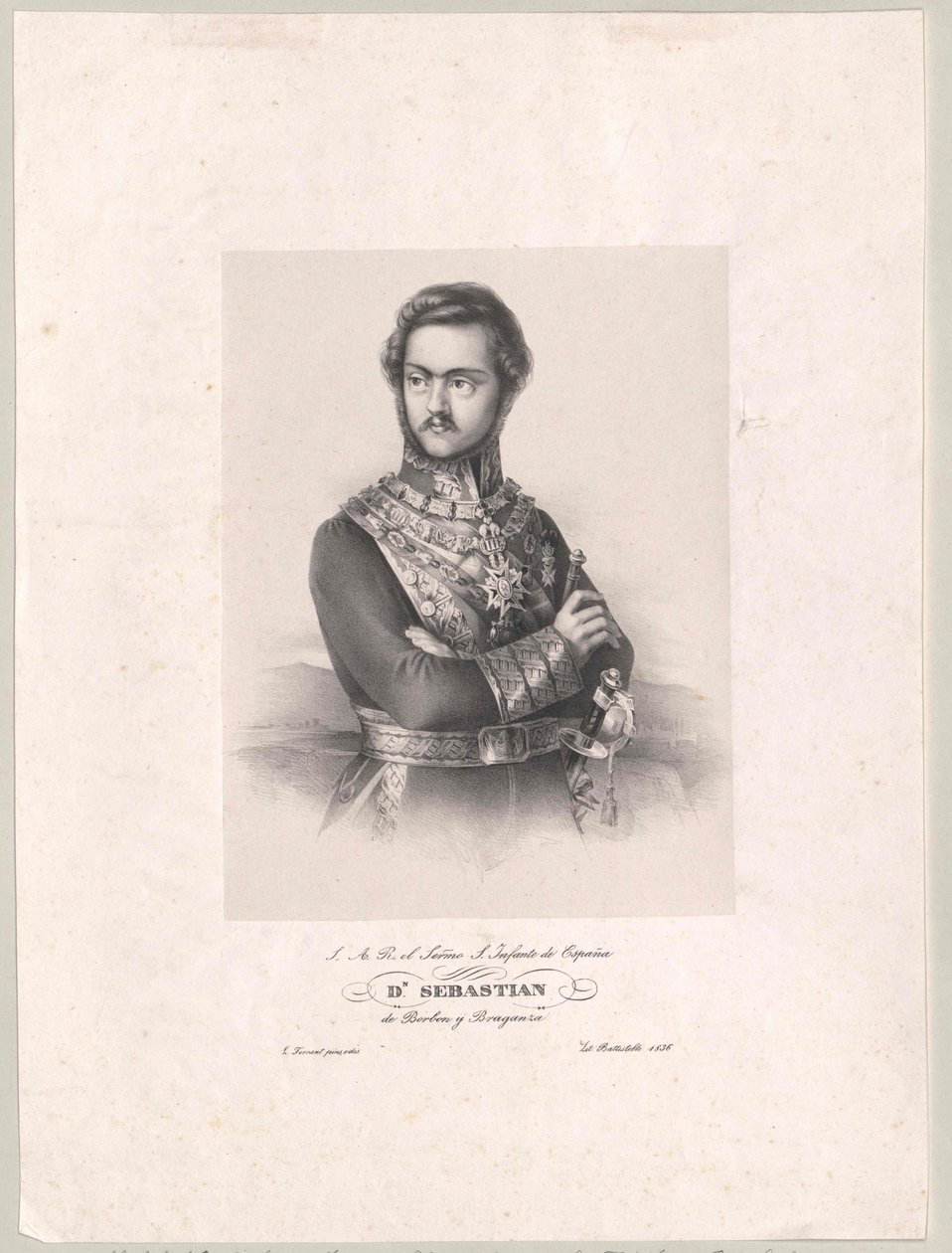Espanjan infantti Sebastian tekijältä Artist Unknown