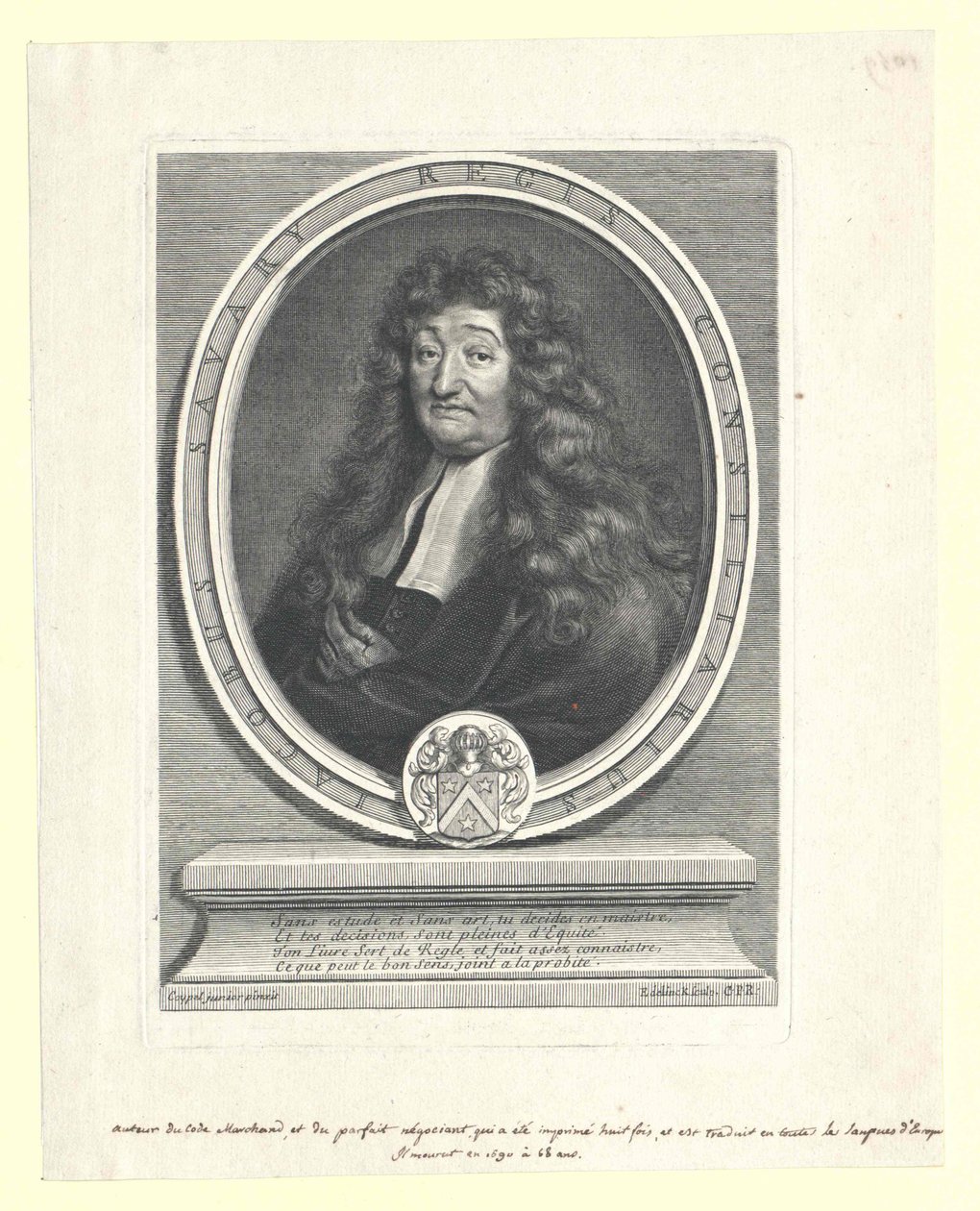Jacques Savary (tuloste) tekijältä Artist Unknown